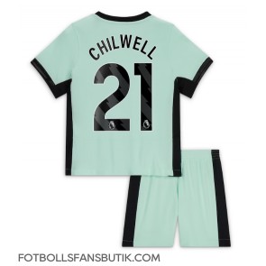 Chelsea Ben Chilwell #21 Replika Tredje Tröja Barn 2023-24 Kortärmad (+ Korta byxor)